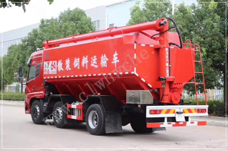 东风畅行30方散装饲料运输车  价格  报价 厂家