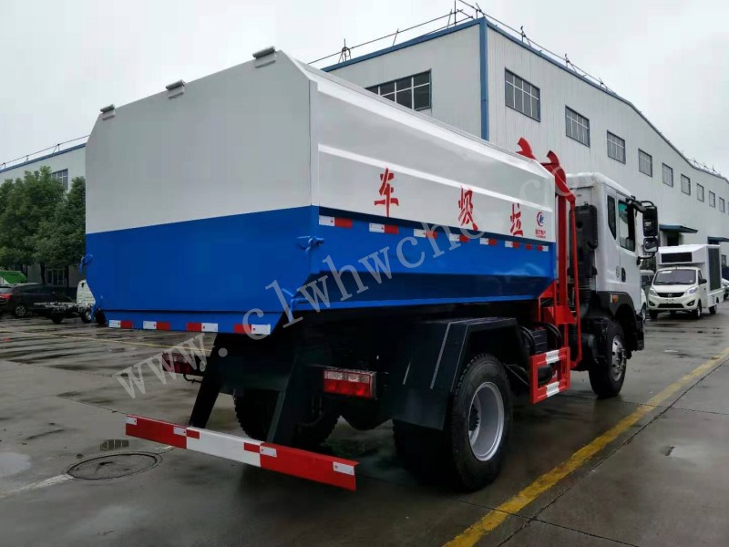 东风D9型14方挂桶垃圾车