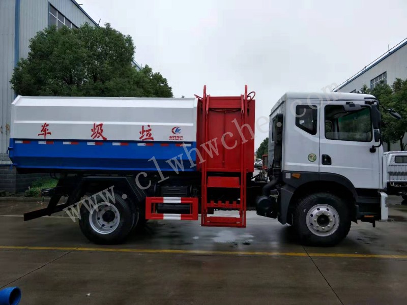 东风D9型14方挂桶垃圾车