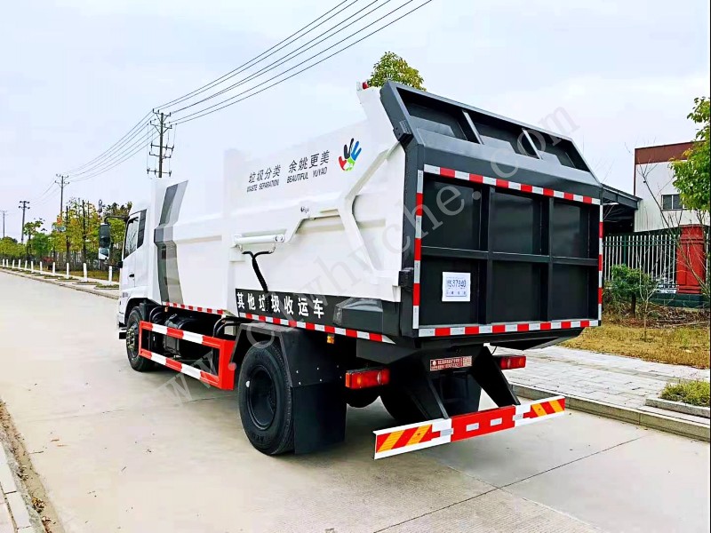 东风天锦18方压缩式对接垃圾车 国六天锦压缩式对接垃圾车厂家报价