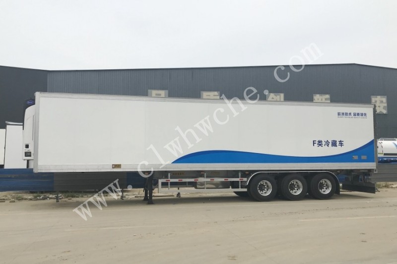 13.5米半挂冷藏车 大型冷藏车价格报价 程力冷藏车厂家