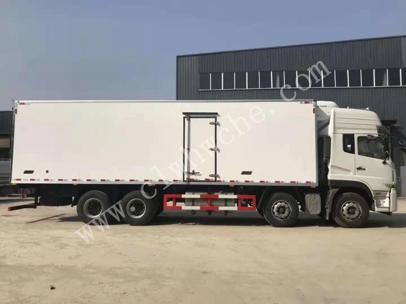 ​东风天龙KL前四后八9.4米冷藏车  冷藏车价格 报价 厂家