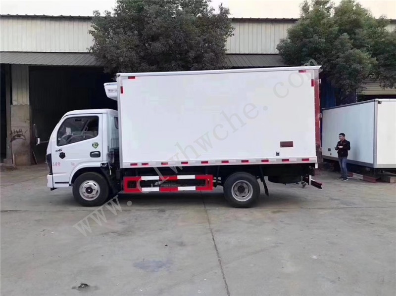 ​东风多利卡4.1米冷藏车 小型冷藏车价格报价